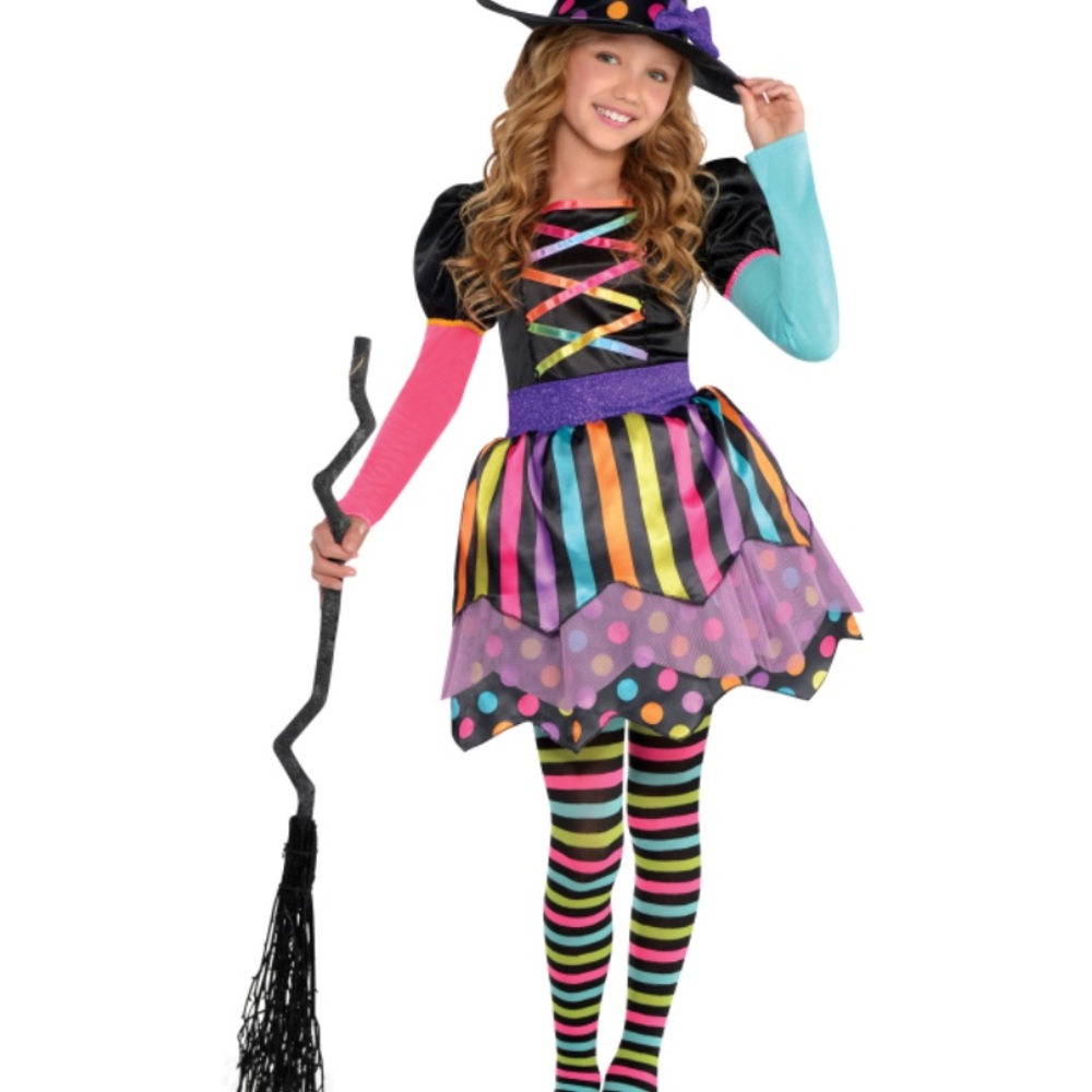 Miss Marched Witch Kids Costume
